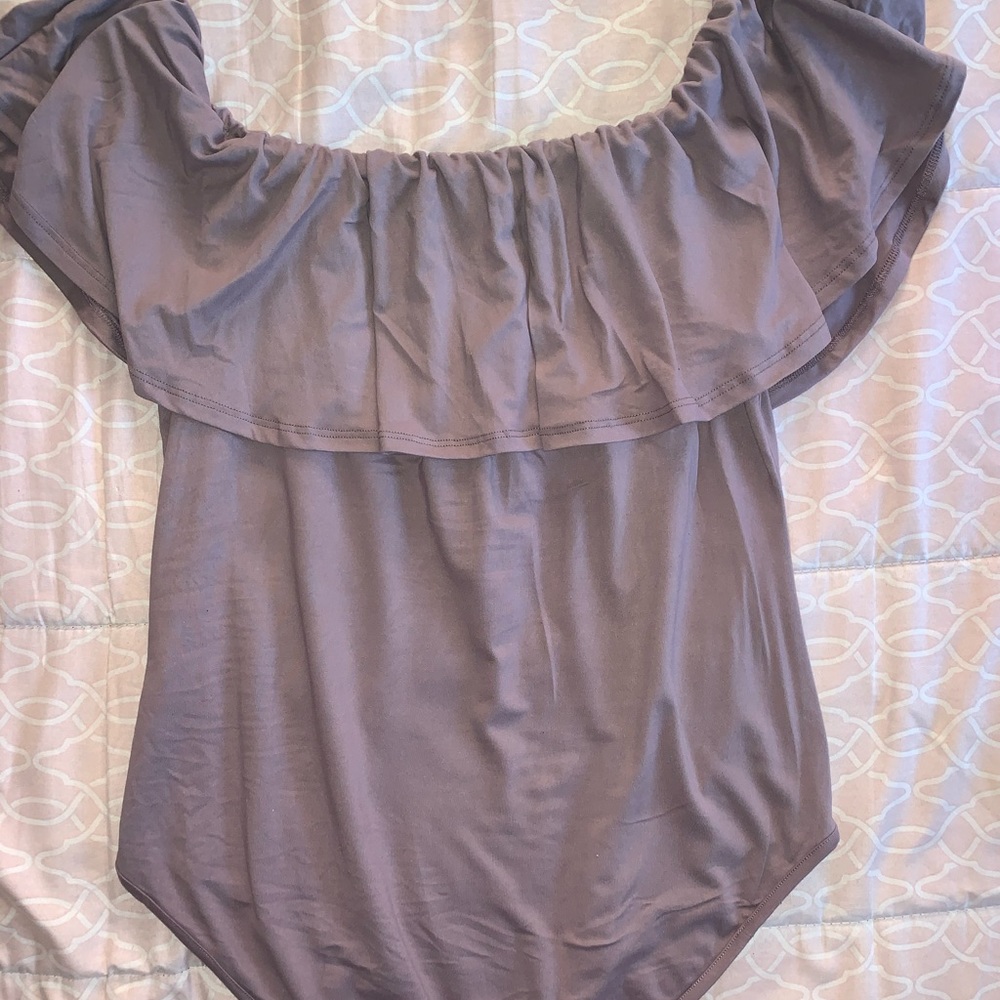 Cute ruffled bodysuit